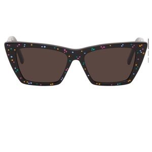 SAINT LAURENT Mica Crystal Sunglasses